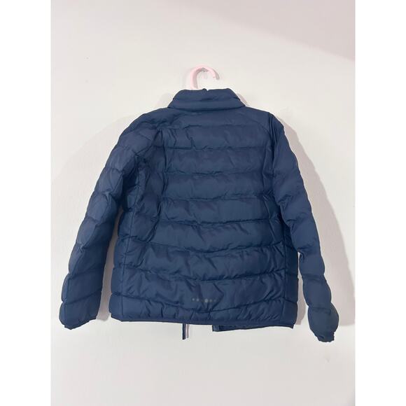 Uniqlo Kids Navy Blue Puffer Jacket Size 5/6 - Picture 3 of 5